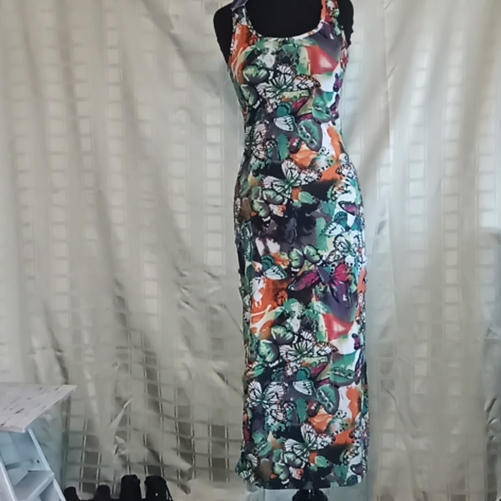 Blue Star NWT butterfly maxi